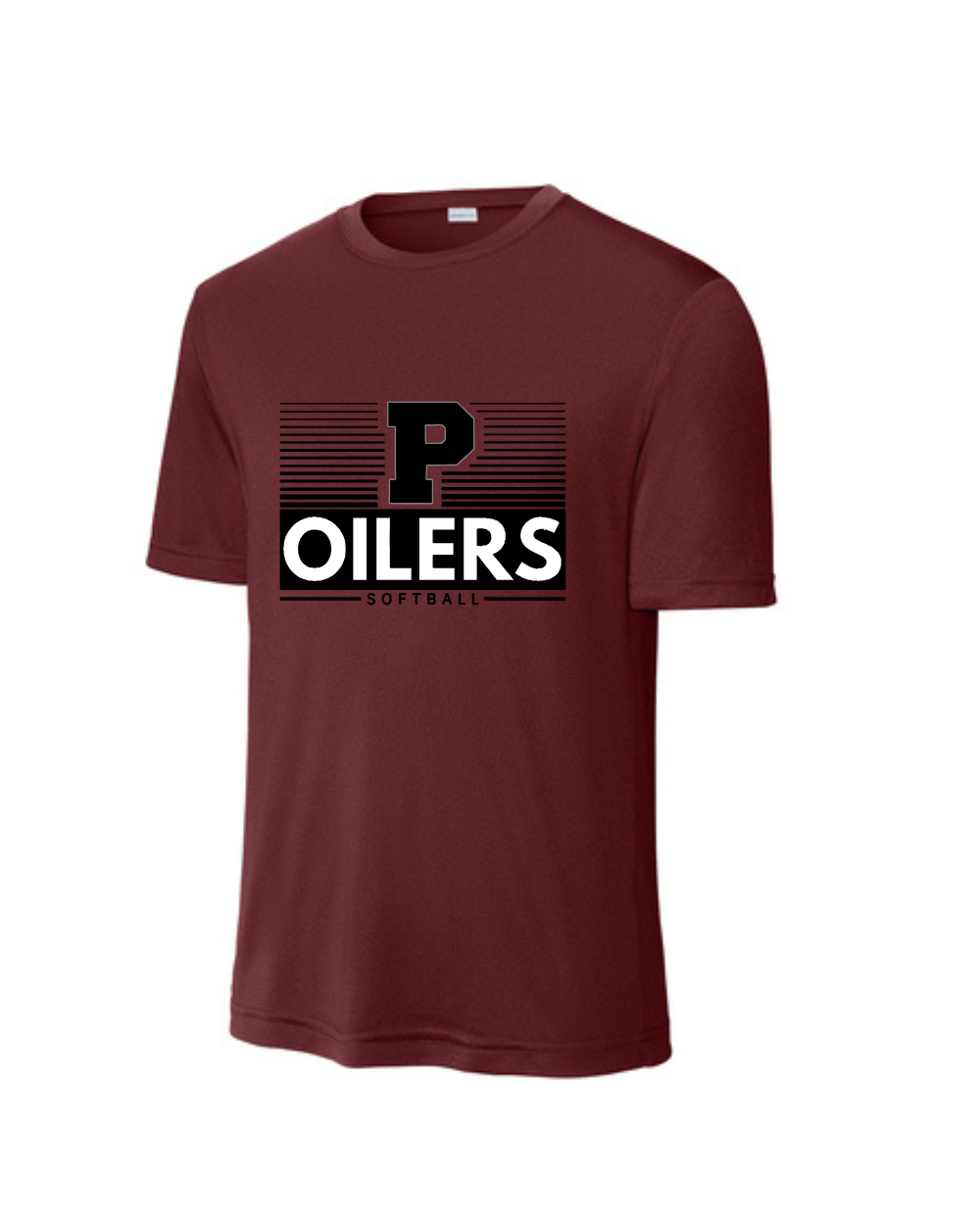 PHS Softball- P Oiler Softball Short Sleeve Performance Tee