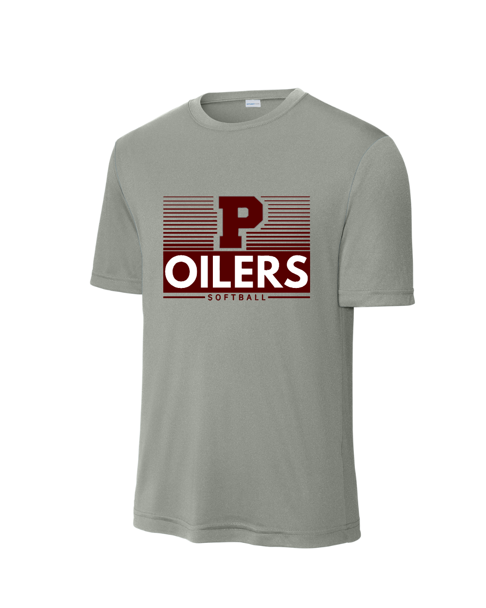 PHS Softball- P Oiler Softball Short Sleeve Performance Tee