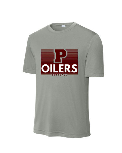 PHS Softball- P Oiler Softball Short Sleeve Performance Tee