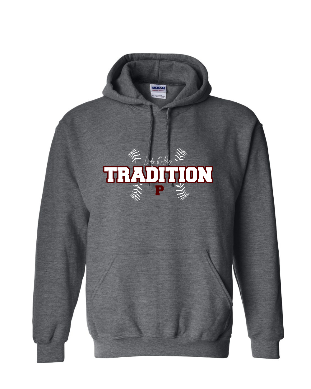 PHS Softball-Lady Oilers Tradition Cotton blend Hoodie
