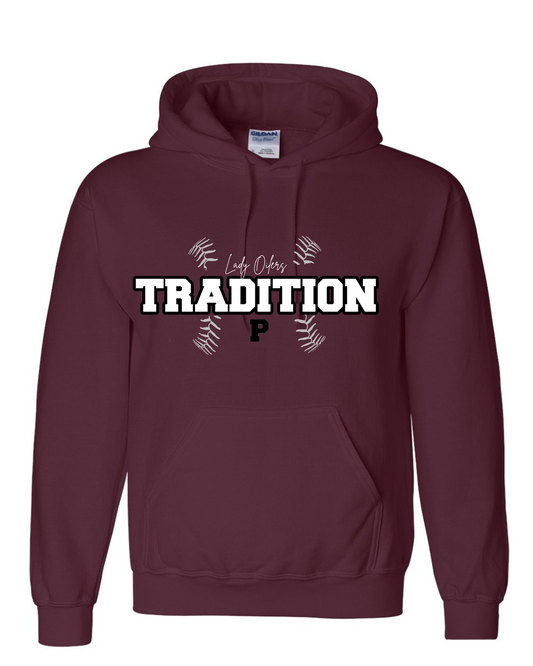 PHS Softball-Lady Oilers Tradition Cotton blend Hoodie
