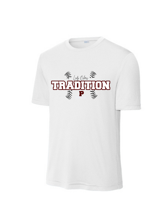 PHS Softball- Lady Oilers - Tradition Short Sleeve Performance Tee