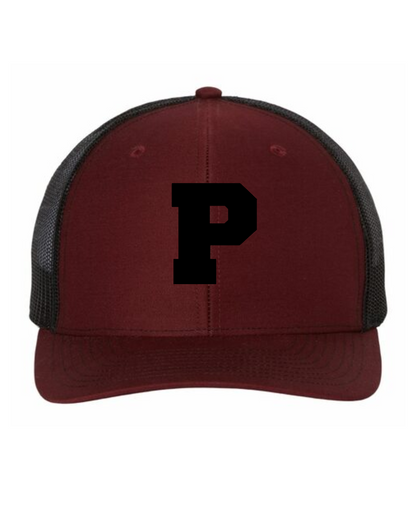 PHS Softball- Embroidered Trucker Style Snapback Hat