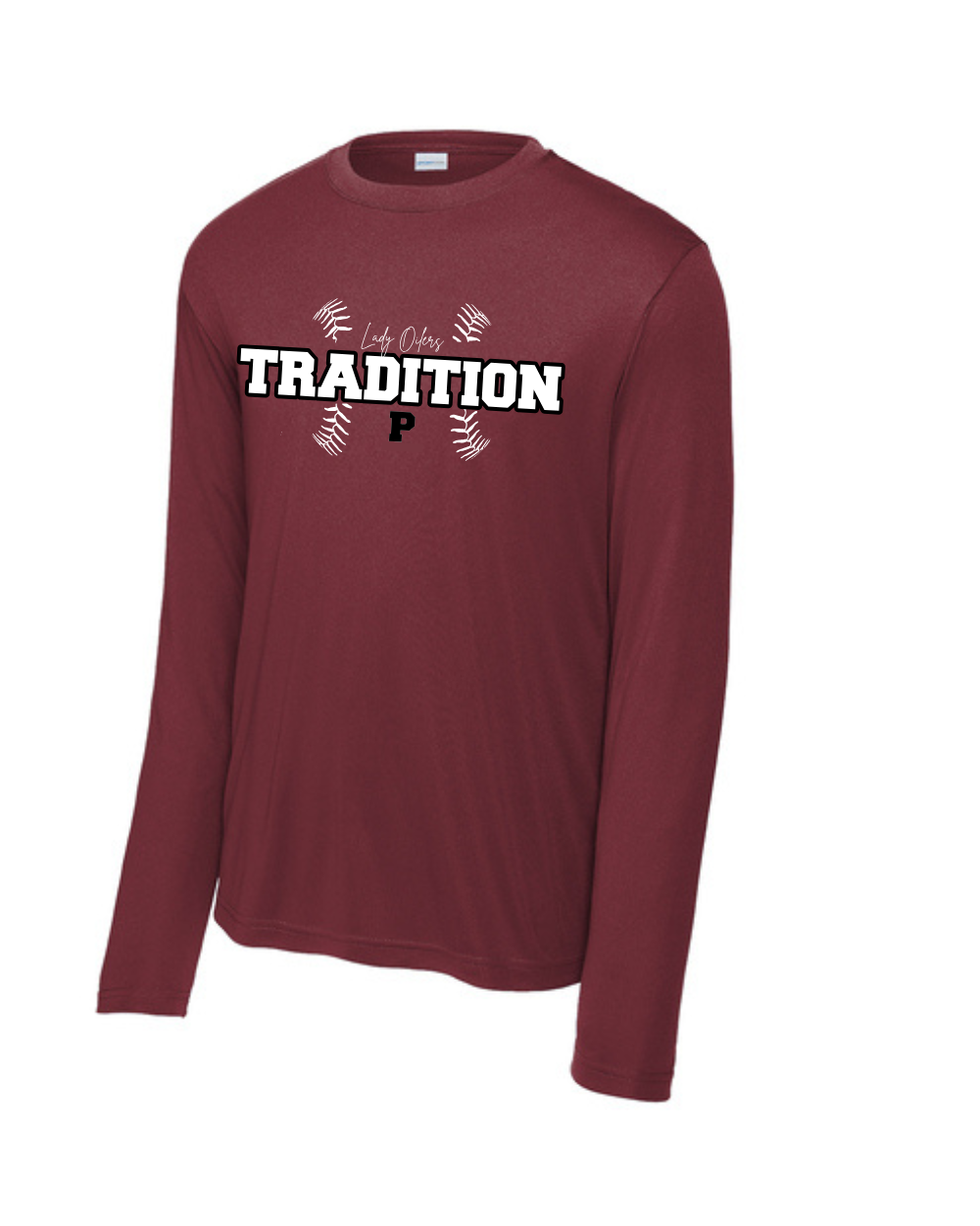 PHS Softball- Tradition Long sleeve Performance Tee