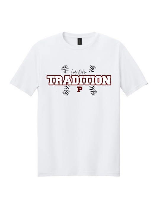 PHS Softball- Lady Oilers - Tradition Cotton Tee