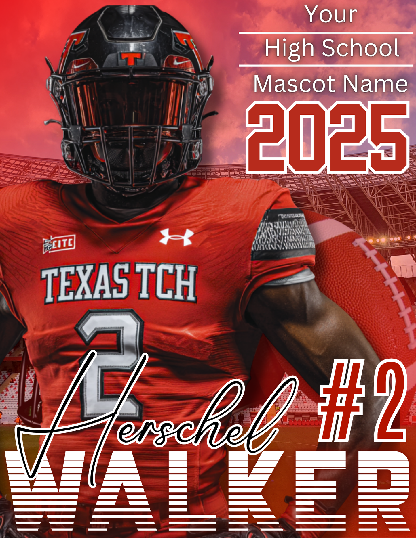 Graduation- Senior Sign- Sports Themed