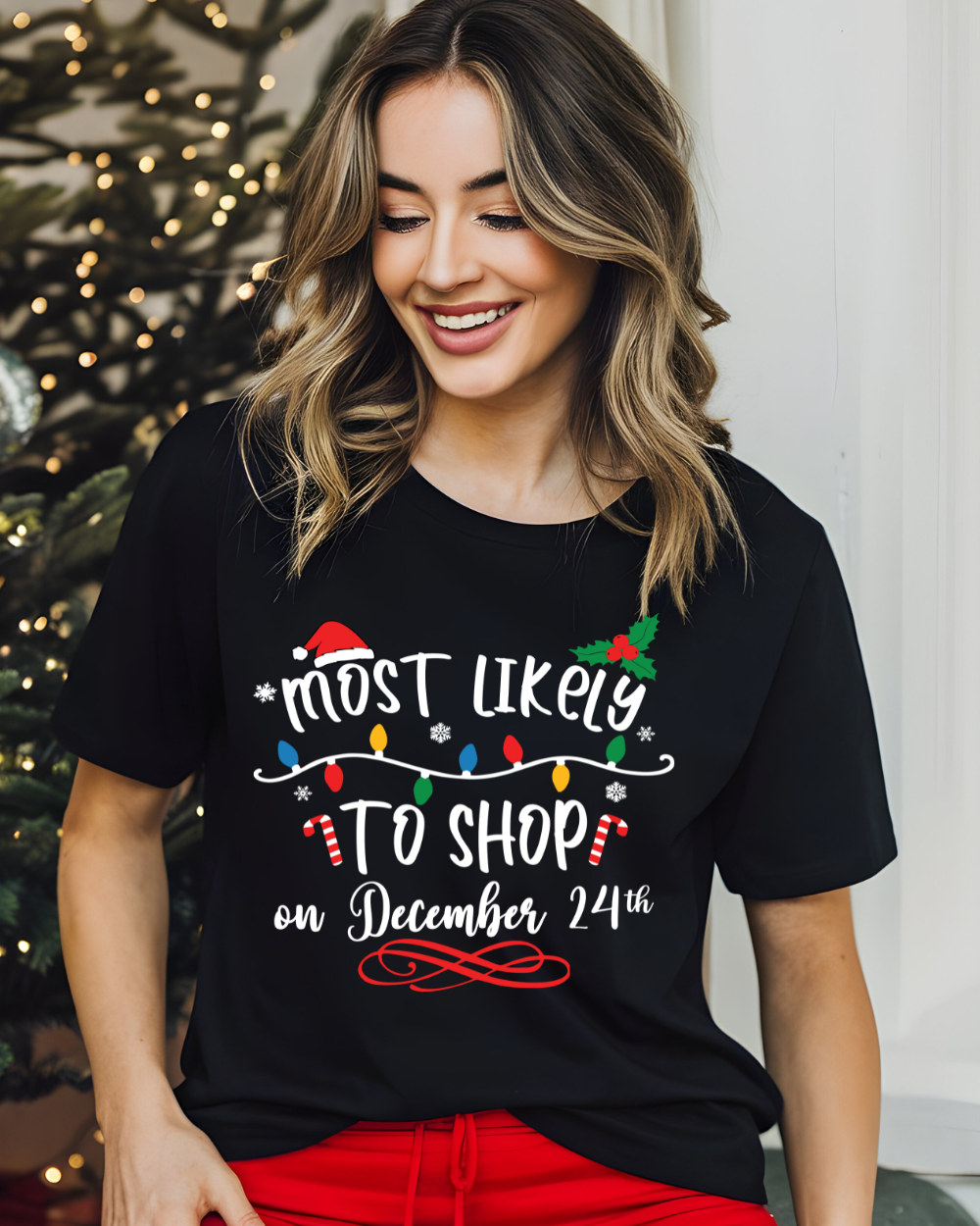 Christmas- Most Likely To ... Custom Shirt