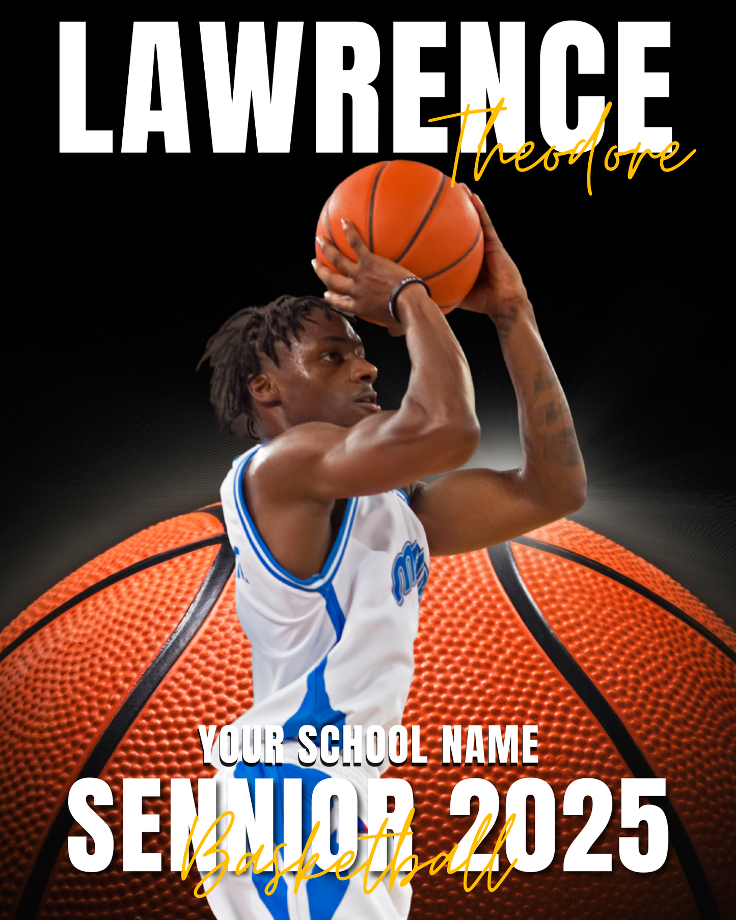 Graduation- Senior Sign- Sports Themed