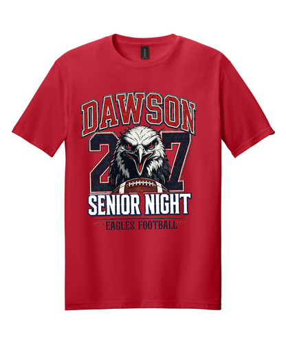 Dawson HS- Football Senior Night Cotton Tee