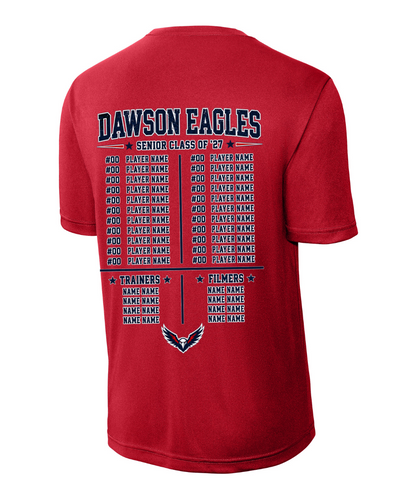 Dawson HS- Football Senior Night Performance Tee