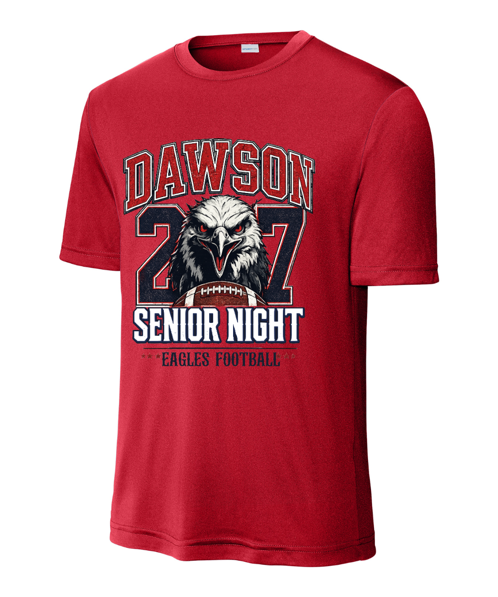Dawson HS- Football Senior Night Performance Tee