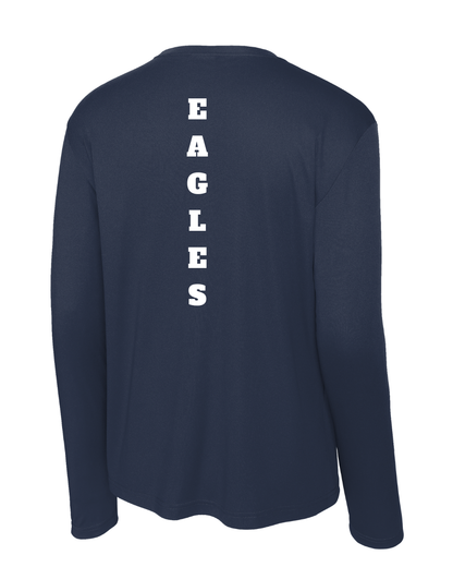 Dawson Baseball - Claw Logo - Long Sleeve Performance Tee