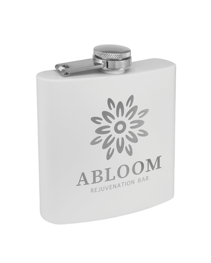 Gift- Laser Engraved Powder Coated  Flask