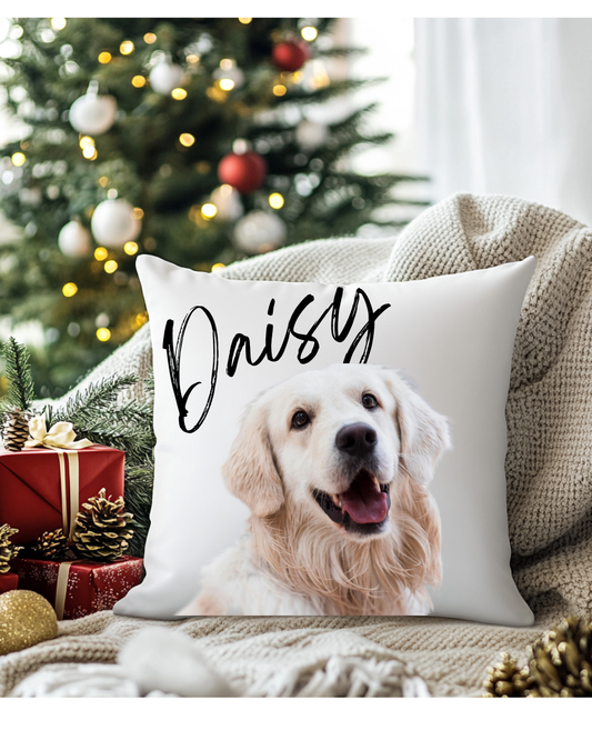 Gift- Personalized Pet Photo Pillow