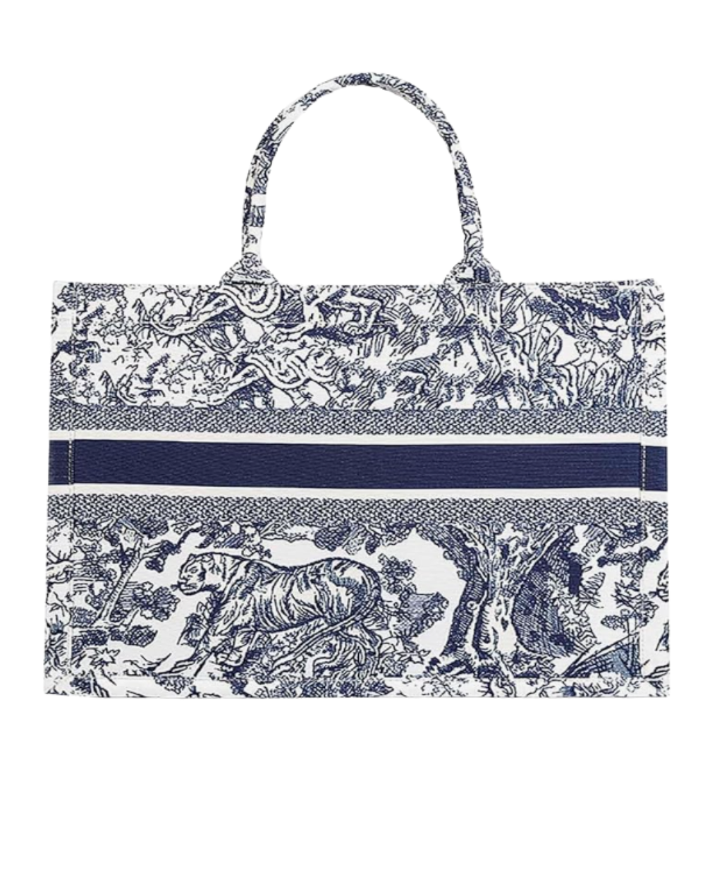 Gift- Fashion Linen Jacquard Book Tote Bag