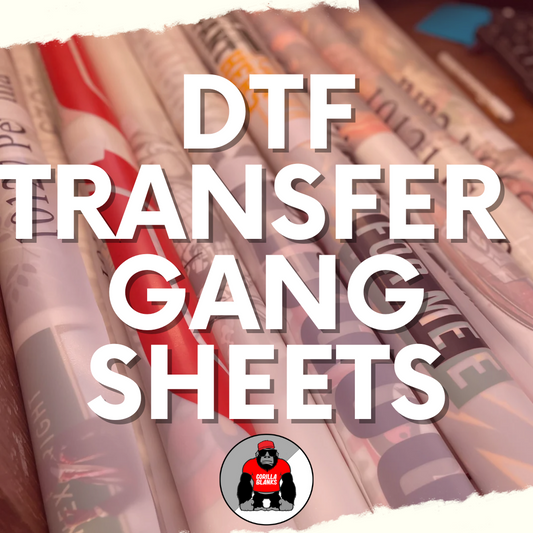 22" X 12" DTF Transfers Gang Sheet
