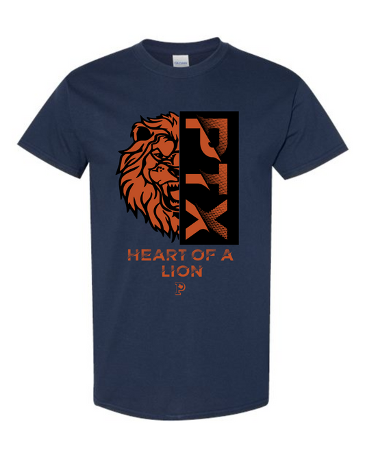 PTX- Heart of a Lion Cotton Tee