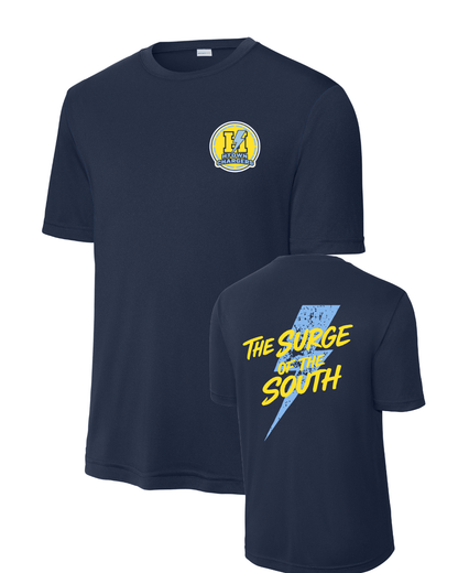 HTown Chargers Football & Cheer- Chargers Surge of the South Performance Tee