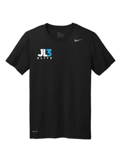JL3 Elite - JL3 Youth Nike Legend Tee- Black