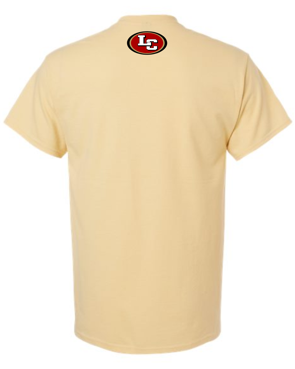 League City 49ers-Bang Bang CottonTee- Vegas gold