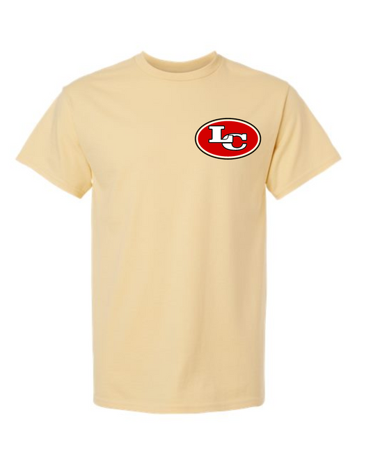 League City 49ers- Cotton  Tee- Vegas gold