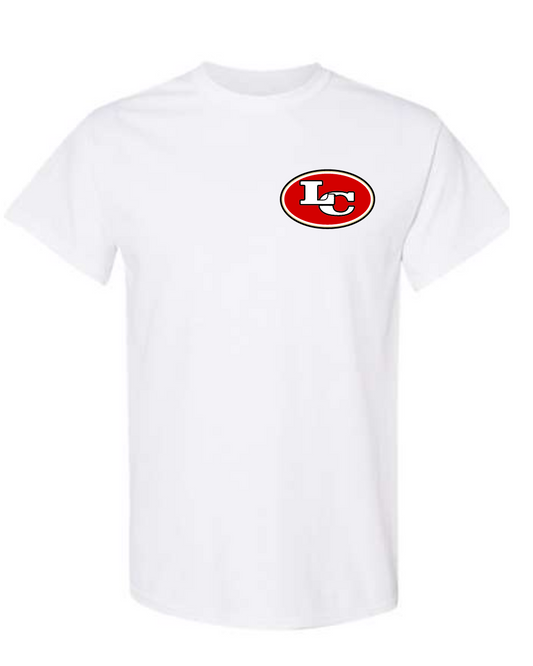 League City 49ers- Cotton Blend Tee- White