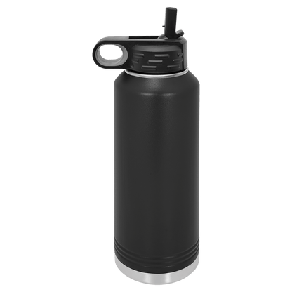 Icon Athletics- 40 oz Laser Engraved Water Bottle