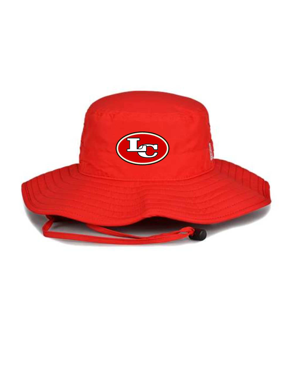 League City 49ers- Embroidered Logo Boonie Hat-  Red