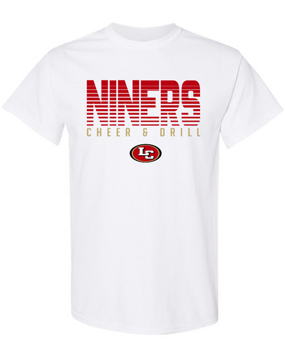 League City 49ers- Niners Cheer& Drill Tee-White