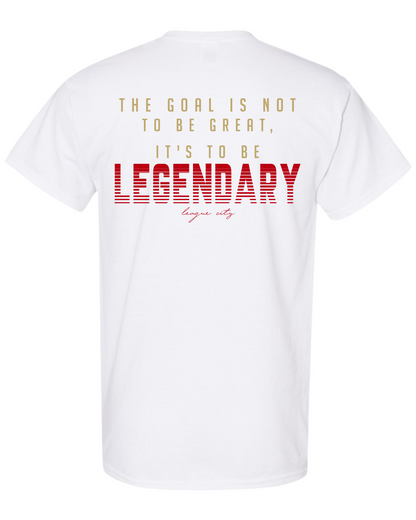 League City 49ers- Niners Cheer& Drill Tee-White