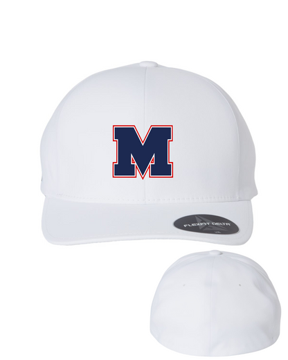 Manvel Athletics - Embroidery M Logo Flexfit Stretch Hat