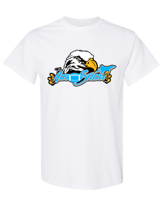 Eagles Football- The Air Show Cotton Tee- Blue