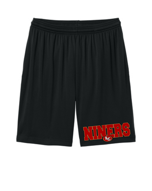 League City 49ers-Mens 7" NINERS Shorts-black