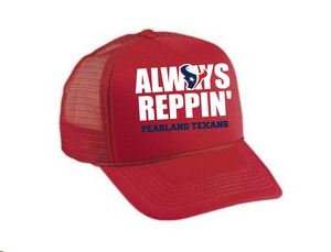 Pearland Texans - Foam Trucker Hat- red