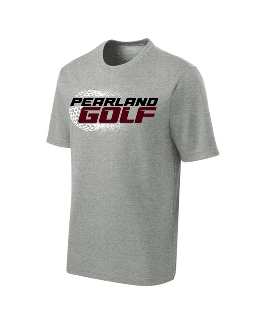 PHS Golf- Pearland Golf Men's Performance Tee - Grey