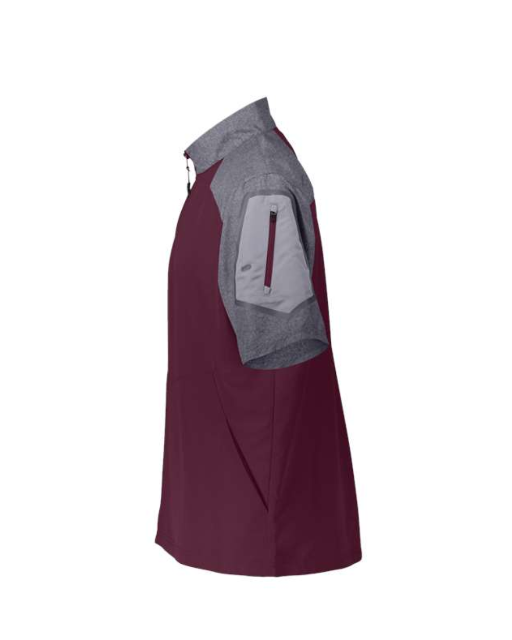 PHS Softball - Pearland Oilers Embroidered Batting Jacket- Carbon Print/Maroon
