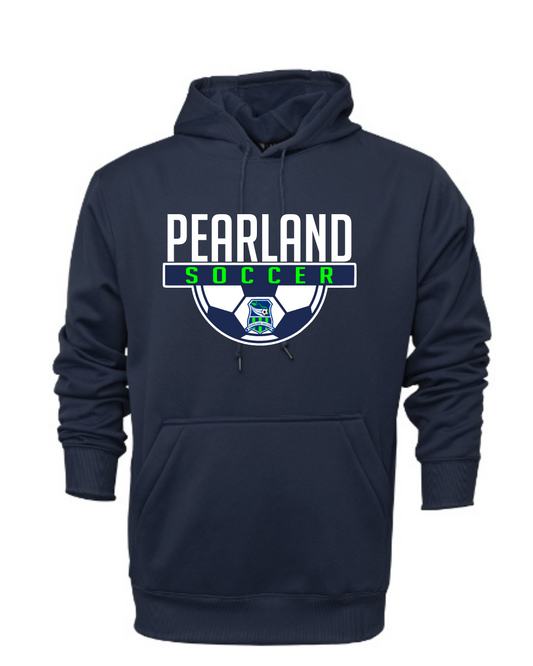 Pearland Soccer - Performance Hoodie- Navy