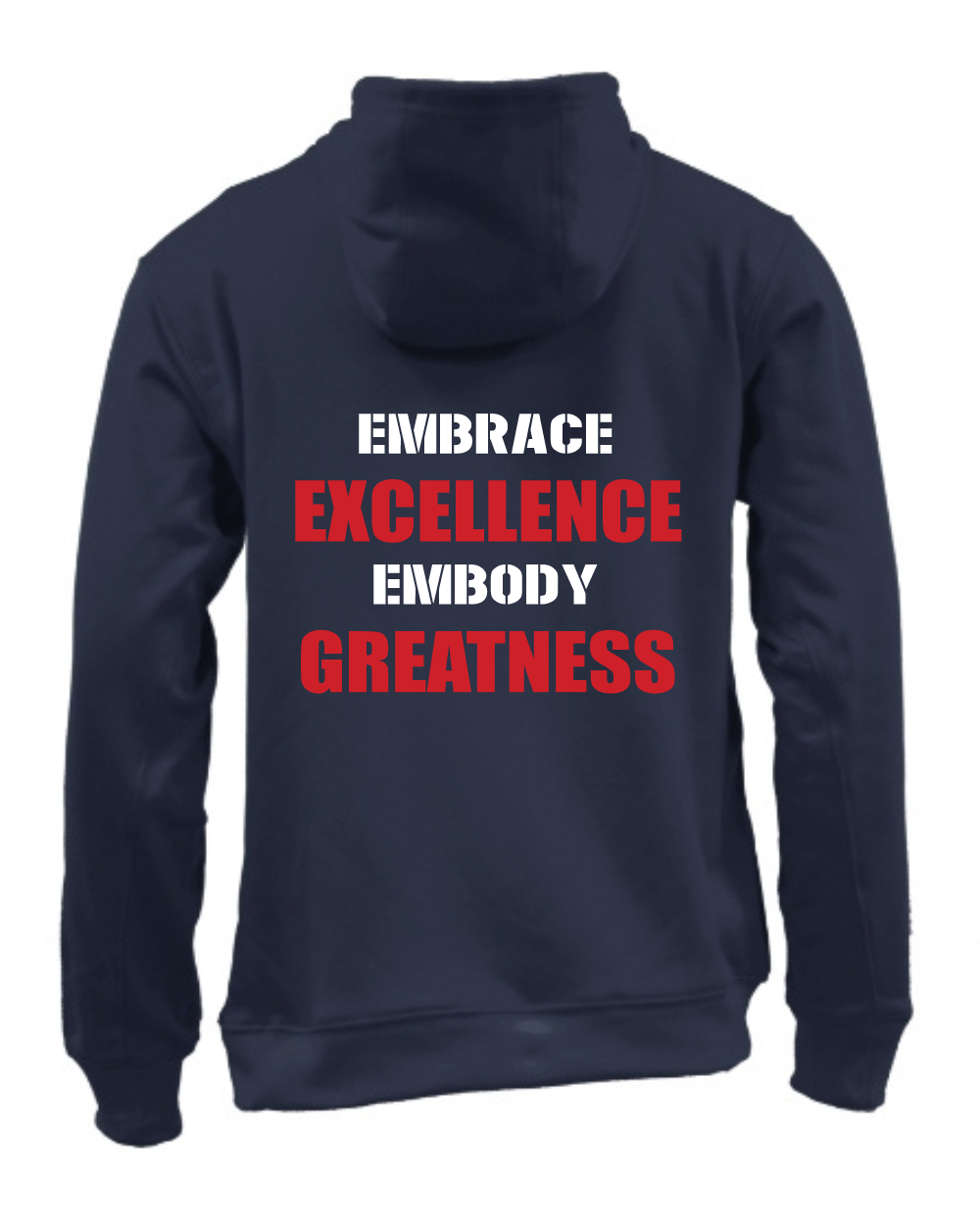 Pearland Texans Navy Performance Hoodie