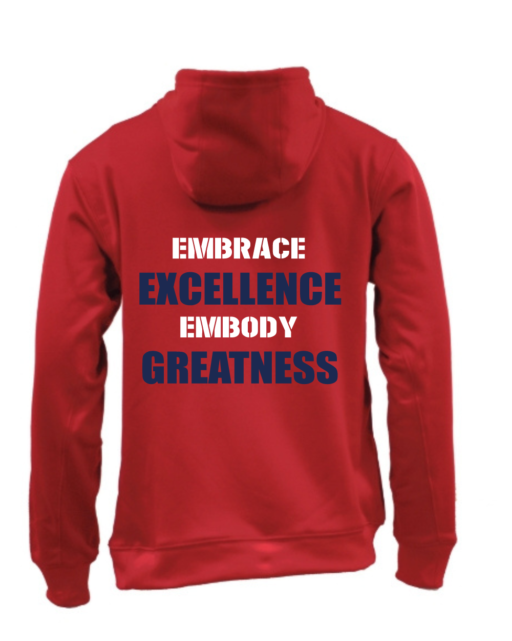 Pearland Texans  Red Performance Hoodie