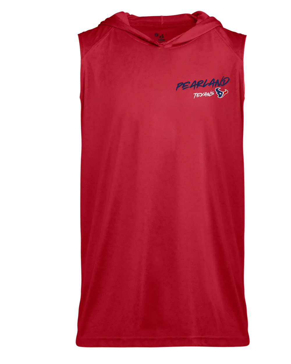 Pearland Texans -They Not Like Us- Sleeveless Hoodie-Red
