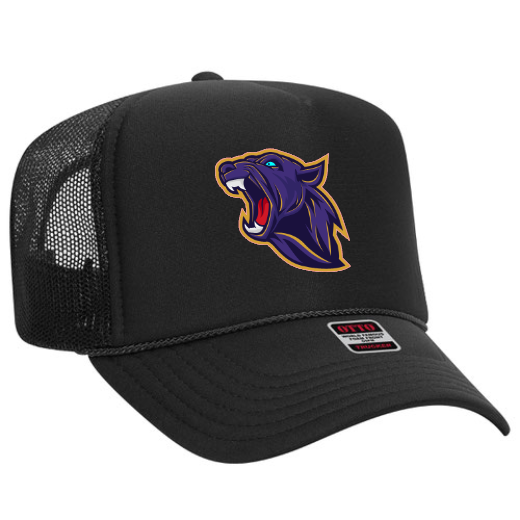 Rosenberg Panthers - Foam Trucker Hat- Black