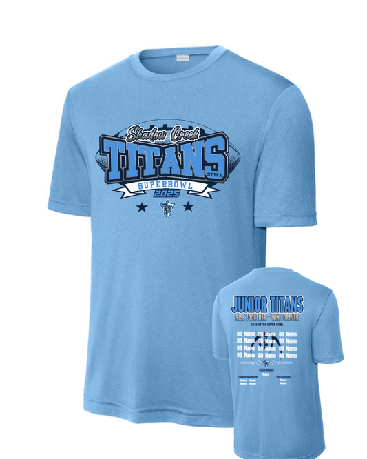 Shadow Creek Titans- Titans Superbowl Short Sleeve Performance Tee
