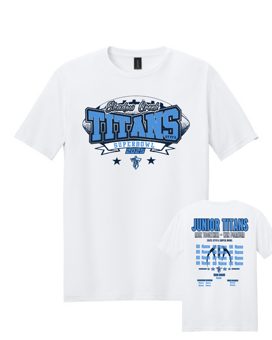 Shadow Creek Titans- Titans Superbowl Short Sleeve Cotton Tee