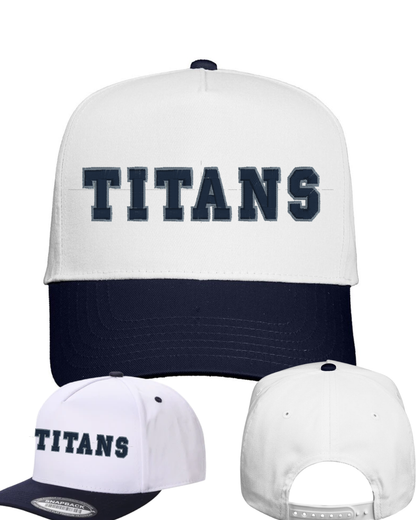 Shadow Creek Titans-  Embroidered Logo 2 Tone Snapback Hat