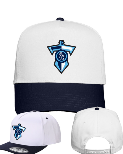 Shadow Creek Titans-  Embroidered Logo 2 Tone Snapback Hat