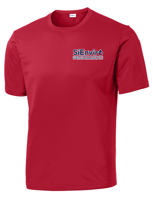 Si Enviro Performance Tee- Red