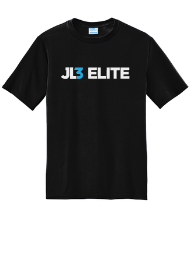 JL3 Elite - Youth Performance Tee- Black