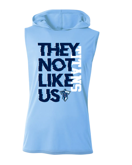 Shadow Creek Titans -TNLU Titans- Sleeveless Hoodie