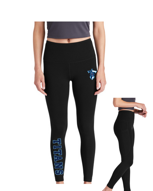 Shadow Creek Titans -  Titans Black Leggings