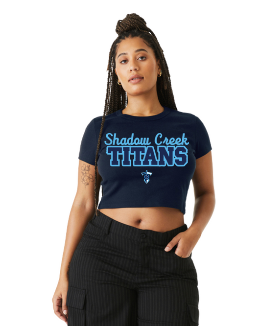 Shadow Creek Titans- Shadow Creek Crop Top